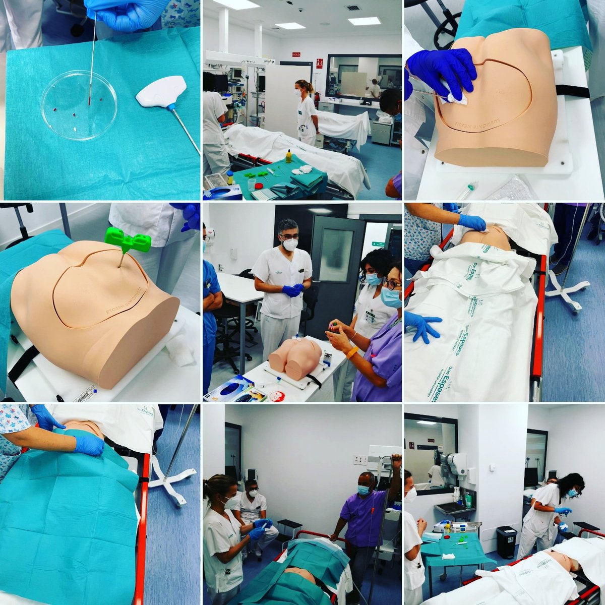SimseSonEspases's tweet photo. La setmana passada vam tenir dues jornades del Taller Biòpsia-aspiració de medul·la òssia organitzat per @HematoHUSE i #Simse @SimseSonEspases @SonEspases #tecnologia #sanitat #innovació #simulació https://t.co/g7mHYRmMwW