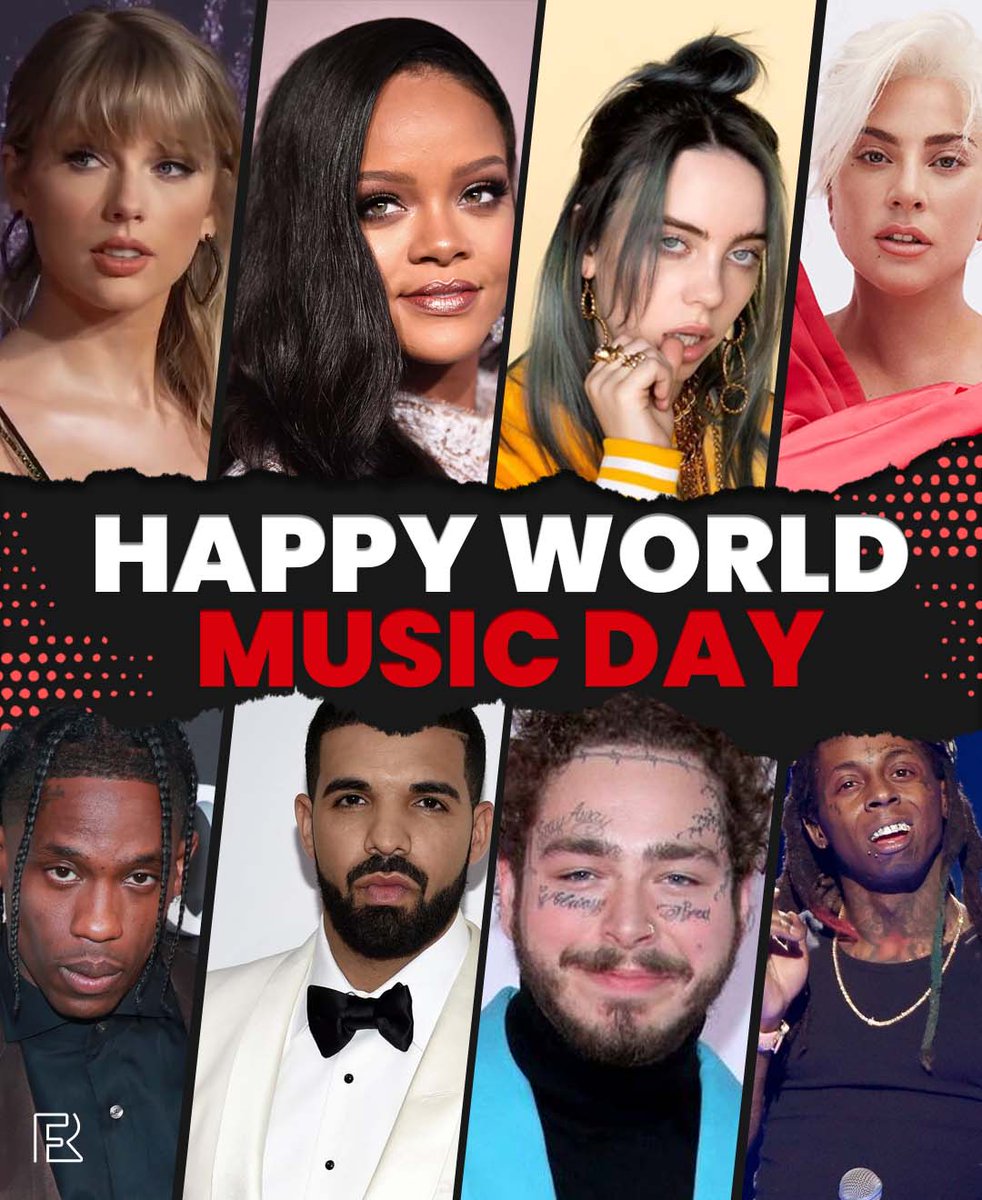 fandomrealm's tweet photo. World Music Day or Fête de la Musique is an annual celebration that takes place on June 21 to honor amateur and professional musicians alike. 
#fandomrealmstore #postmalone #worldmusicday #postmalone #taylorswift #cardib #backstreetboys #bohemianrhapsody #queen #kpop #btsarmy https://t.co/DEbwwueOn9