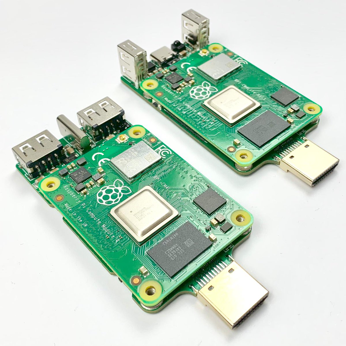 magic__smoke's tweet image. Rearranged connectors on Pi TV Stick to make it 5mm slimmer. Working on 3D printed case now
#raspberrypi #computemodule4