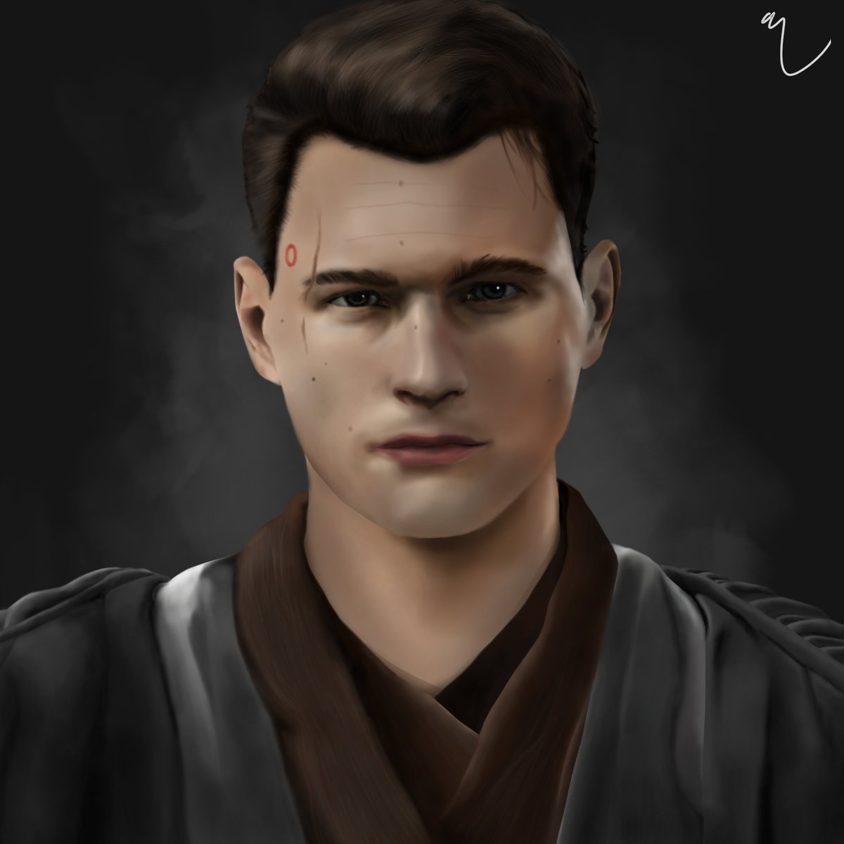 PNG_TED's tweet photo. Day 21: Game Crossover
#JuneDechART

Connor X StarWars 

Padawan &amp; Sith Connor

#StarWars #Crossover #DetroitBecomeHuman #Connor #DechartGames #DBH #ConnorArmy  #Darkside #Lightside #Jedi #Anakin
#Padawan https://t.co/OV2e4RrbZy
