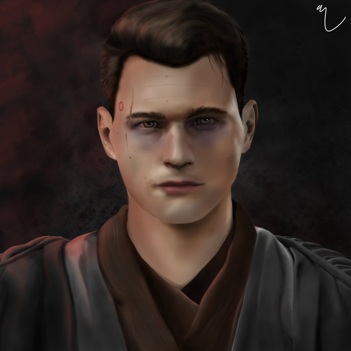 PNG_TED's tweet photo. Day 21: Game Crossover
#JuneDechART

Connor X StarWars 

Padawan &amp; Sith Connor

#StarWars #Crossover #DetroitBecomeHuman #Connor #DechartGames #DBH #ConnorArmy  #Darkside #Lightside #Jedi #Anakin
#Padawan https://t.co/OV2e4RrbZy