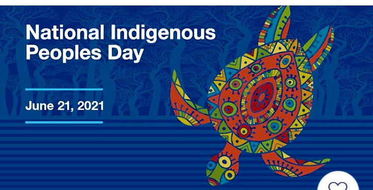 Today we honour and celebrate all First Nations, Inuit and Métis people across Canada.
