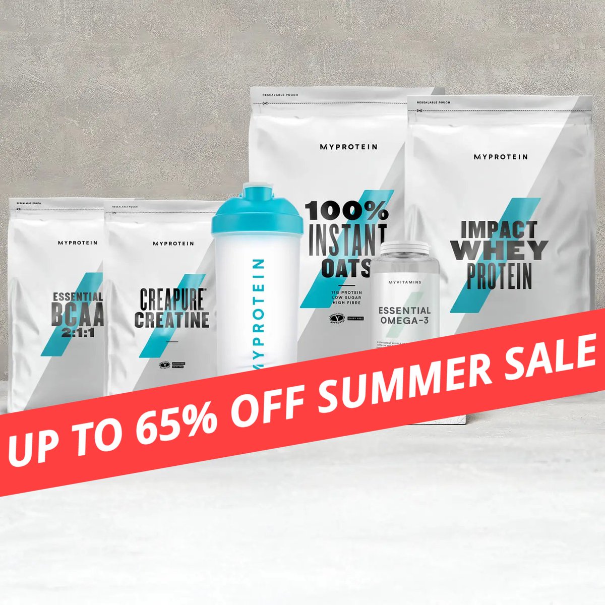 #Myprotein Summer Sale - Up to 65% Off everything + Extra 25% Off your order
Get the discount code:
bit.ly/3vJxqWz