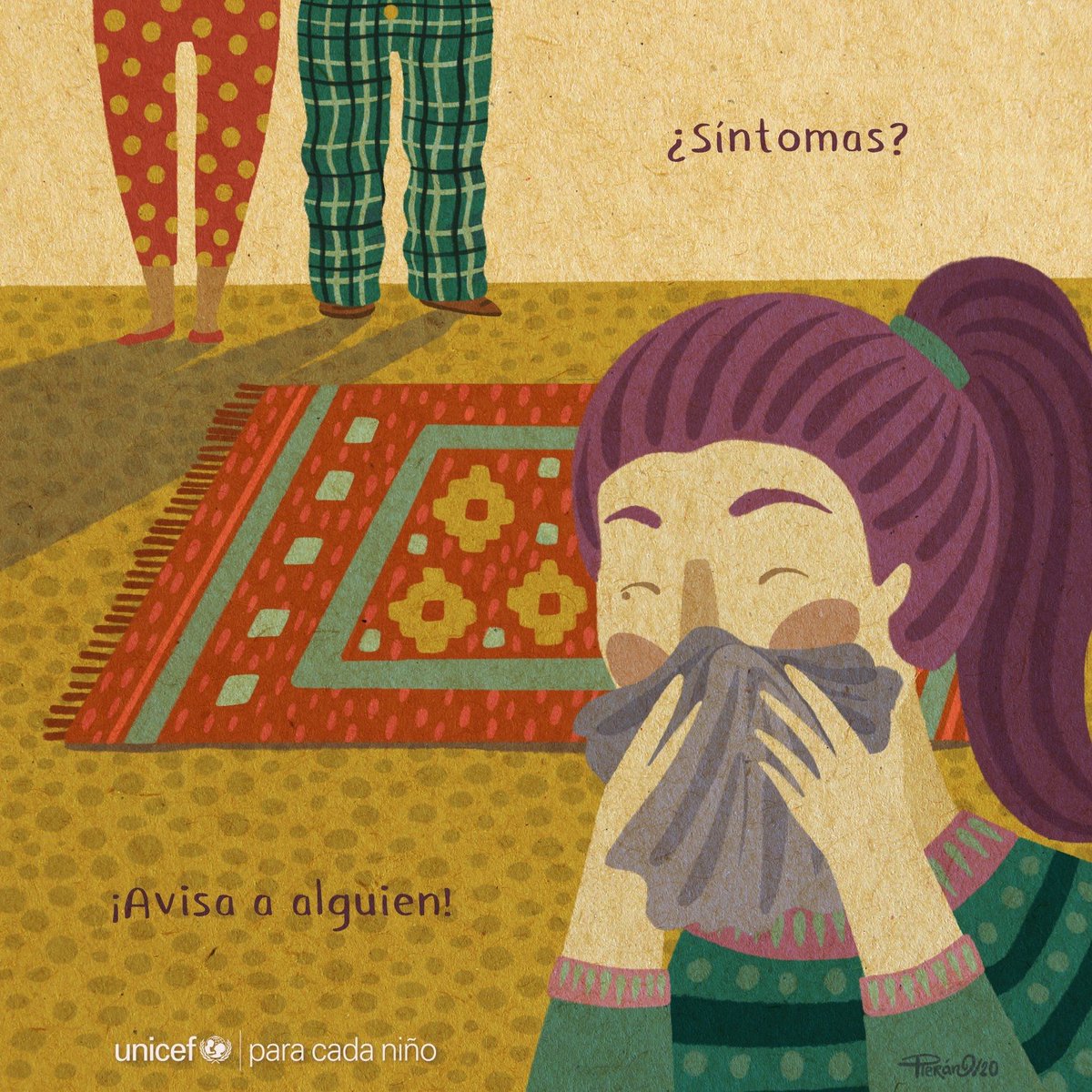 ¿Preocupado porque piensas que tienes síntomas de #COVID19? 😷🤧🤒? 

Cuéntale a un adulto de confianza. A veces, el virus🦠 puede manifestarse con síntomas leves, sobre todo en niños, niñas, adolescentes y adultos jóvenes.

#SigamosCuidándonos <a href="/unicefecuador/">UNICEF Ecuador</a>