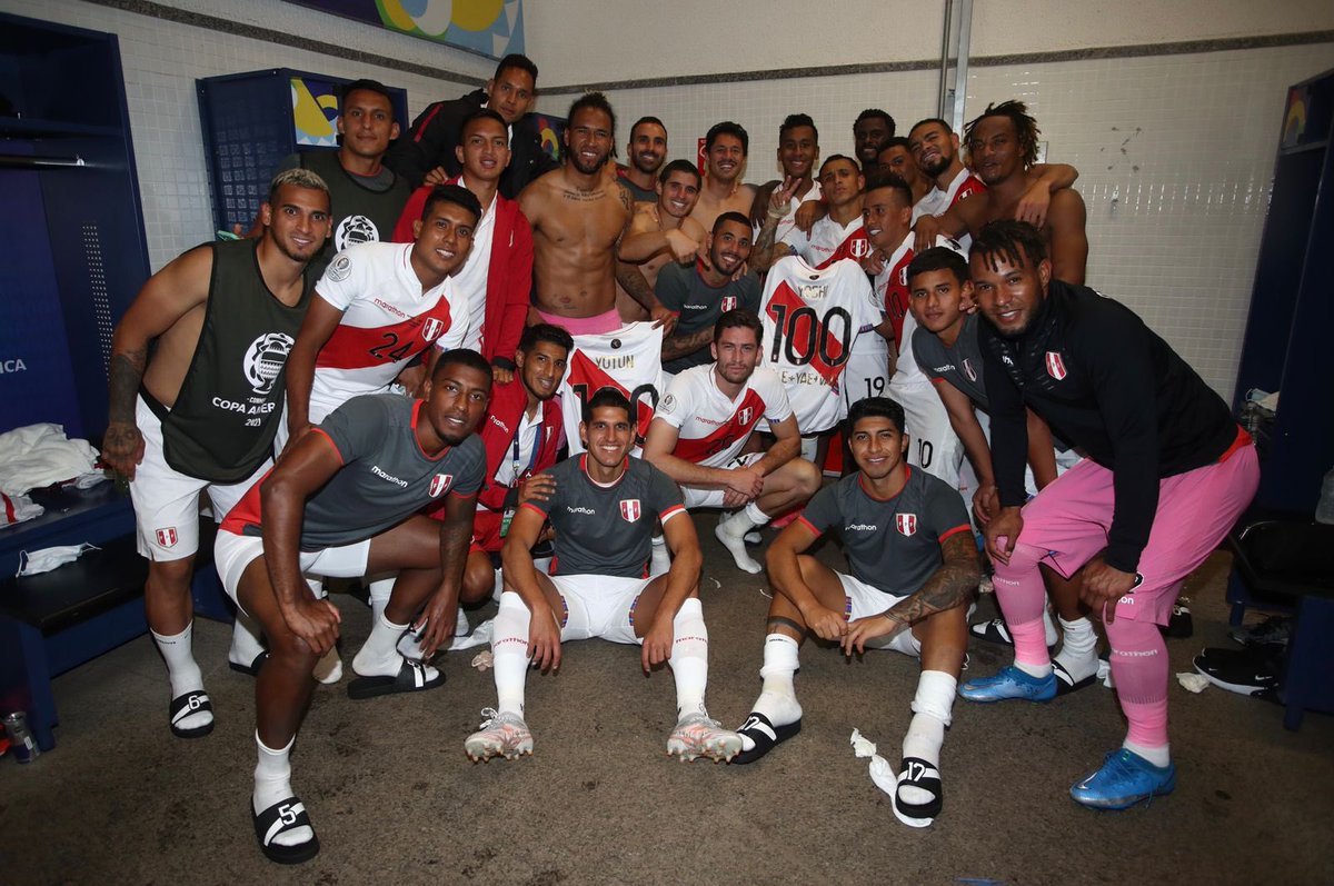 G_Lapadula's tweet image. ¡Ganamos! 
Esto es lo que somos, un equipo unido y que lucha hasta el final. Orgulloso de ser parte de esta gran familia 🇵🇪
@SeleccionPeru 
#unidossomosmásfuertes 
#arribaperú 
#copaamérica