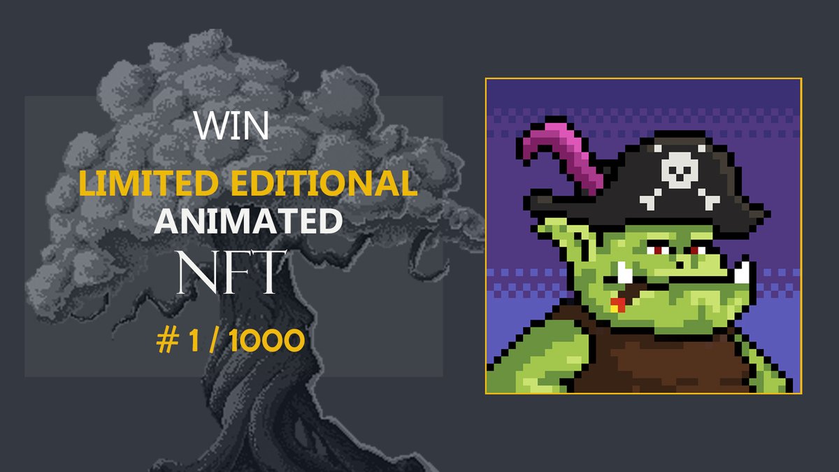 🤗🥳 GIVEAWAY TIME 🤩😍

We're giving away a RARE orc Borg #NFTs , the 1st of our collection.

Created specifically for #BinanceNFT marketplace.

1⃣ Follow <a href="/OrcNFT/">Crypto Orc Borg. CEO of NFTs.</a>
2⃣ Like and RT this post
3⃣ Tag 3 friends in the #NFTcomunity 

ENDS TOMORROW 19:00 UTC