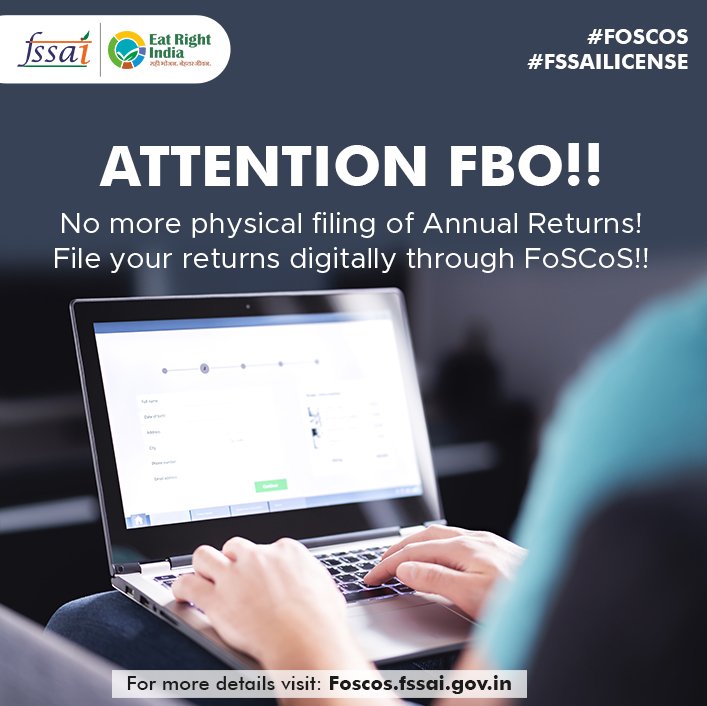 fssaiindia's tweet photo. You can now File your returns digitally through FoSCoS!

#FOSCOS
#FSSAILICENSE https://t.co/22ILuMXjfb