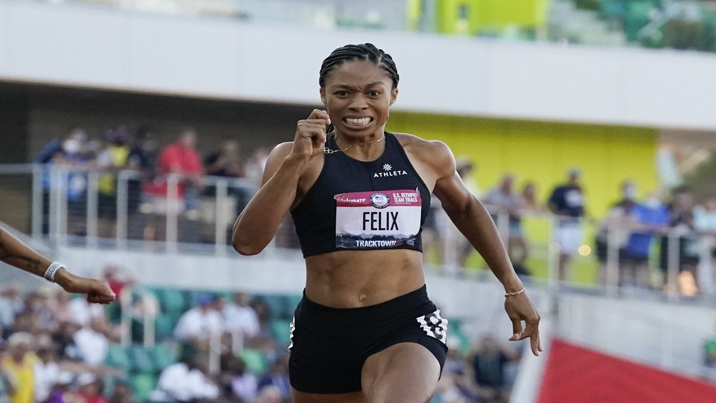 Allyson Felix creates history at US Trials, Bromell wins 100m title