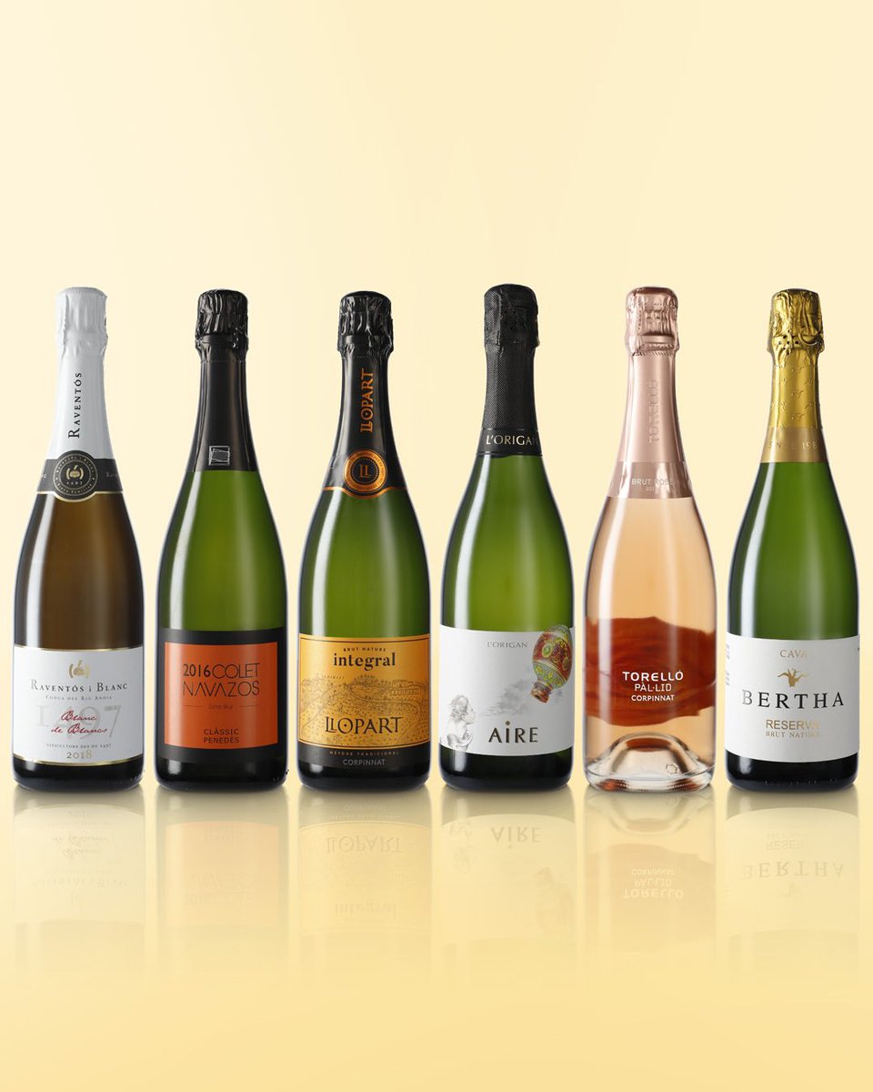 vilaviniteca's tweet photo. Empieza el verano con dos selecciones de espumosos imprescindibles: seis botellas del Penedès y seis botellas del resto del mundo. Descúbrelas en https://t.co/Ap3GOtsmd3 https://t.co/x8ih0cRcDY