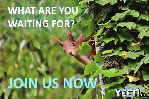 #Yeeti is the next revolutionary trade robot. Invest a few minutes and see the potential! ~Extraordinary~
yeeti.io
t.me/yeeticommunity
discord.gg/rNuwdvqA
reddit.com/r/yeetiio/
medium.com/@yeeti.
x.com/yeeti_io
instagram.com/yeeti_io
$YTI