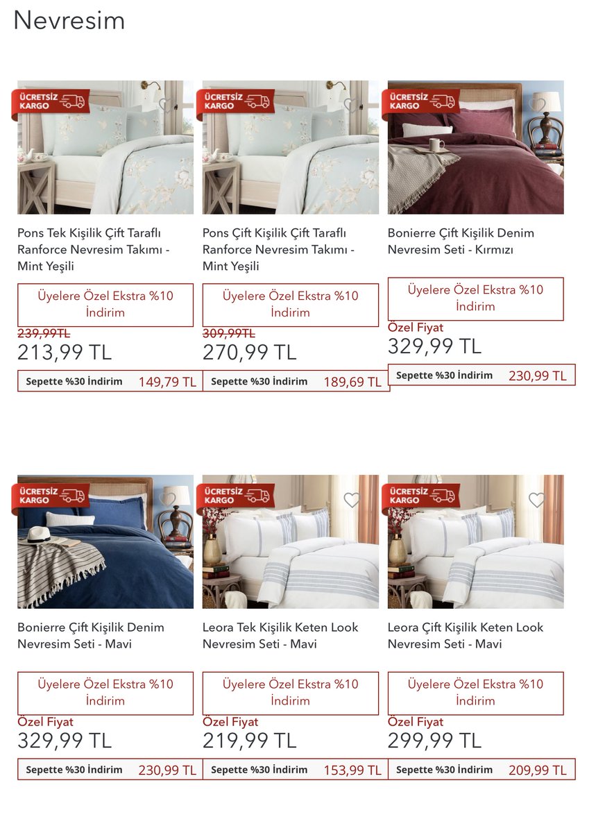 Madamecoco İndirim Fırsatları 
onelink.to/indirimbull
İlan detayları linkte 👍 
İndirim Kategorisi: #Ev_Yaşam_Dekorasyon
#bardak #çeyiz #Madamecoco #nevresim #paspas #sunum #indirim #alışveriş #indirimbul #kampanya #ucuz