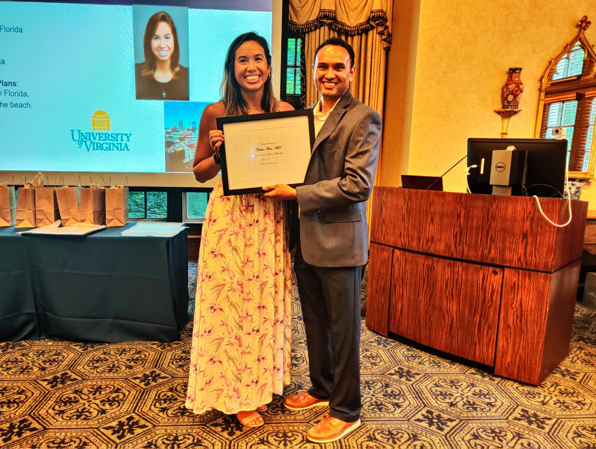 Fitting first tweet…Honor and a joy to celebrate our first Spine fellow wrapping up the year! Congrats Dr. Frost! #emoryorthospine #nass #emorypmr