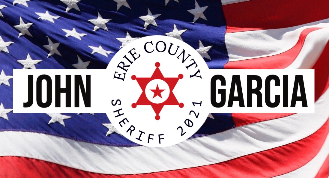 BfloPBA's tweet photo. Primary Day is tomorrow. #BuffaloPBA has endorsed John Garcia for Erie County Sheriff. Garcia served with the Buffalo Police Department from 1994-2019 and understands the pressures and complexities of the job. To our Republican members, friends & family, please get out and vote. https://t.co/AUrGciCAiS