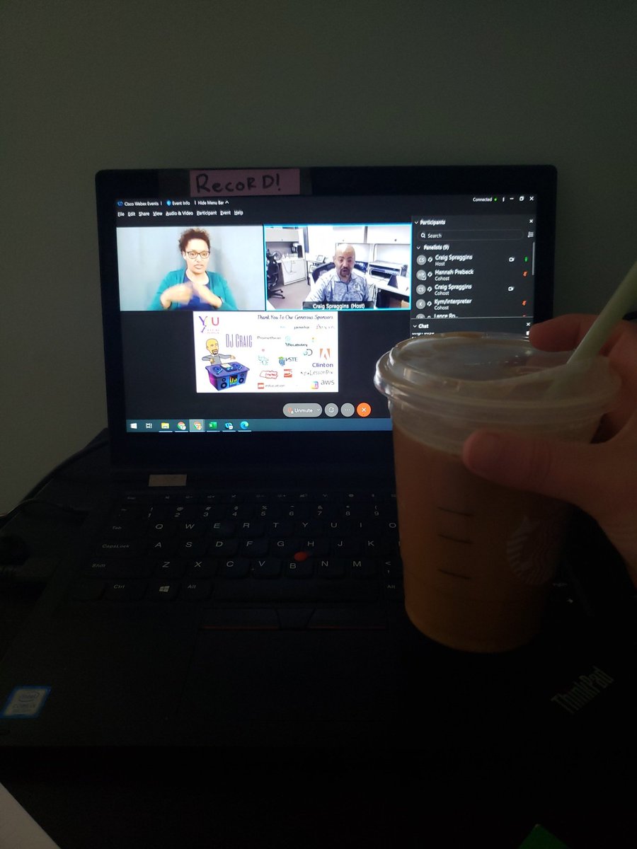 Enjoying my cup of joe <a href="/InspireLoudoun/">Inspire Loudoun</a> 

There's so many great options that I'm torn on what to pick! #inspireloudoun2021