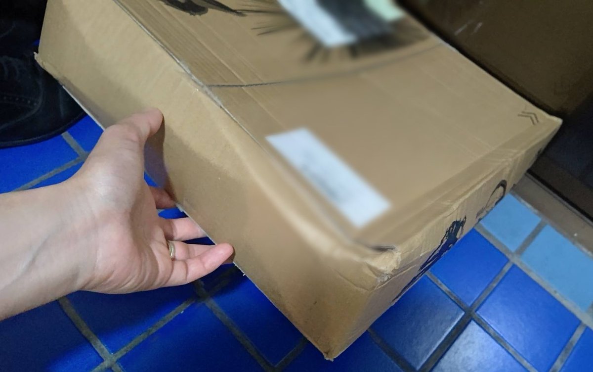 しのぶ º º 娘がamazonで注文していた鬼滅の刃無限列車編のdvdがやっと届いたんだけど ダンボール潰れてたらしい 普通のダンボールなら中身さえ無事なら いいけど このダンボールが潰れてきたら悲しすぎるよ W 鬼滅のダンボールすごく楽しみ