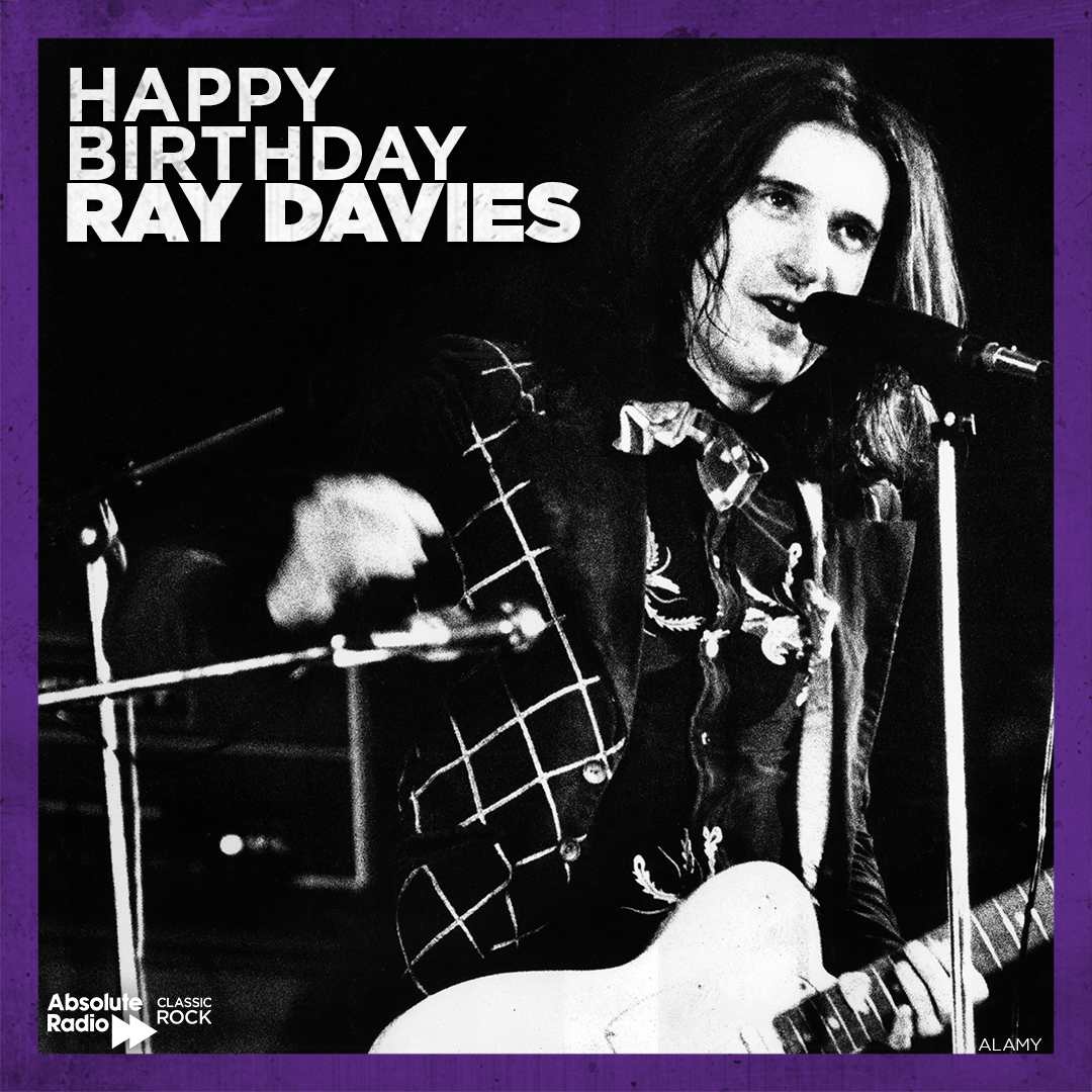 Happy birthday, Ray! 🤘 

<a href="/TheKinks/">The Kinks</a> frontman turns 77 today!