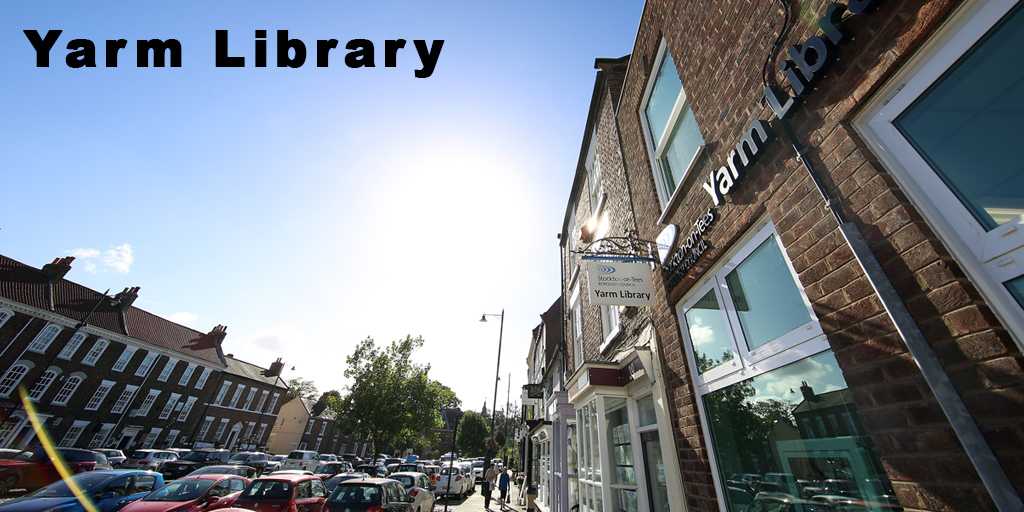stocktonlibrary's tweet photo. #YarmLibrary is open for browsing, book returns, reservations and Click and Collect. We've got lots of new books to borrow for your little ones, teens and adults! We're open Monday to Friday 10am - 1pm / 2pm - 4.30pm and Saturday 10am - 1pm https://t.co/HMNDQYq4gx https://t.co/f9hN8xZzjL