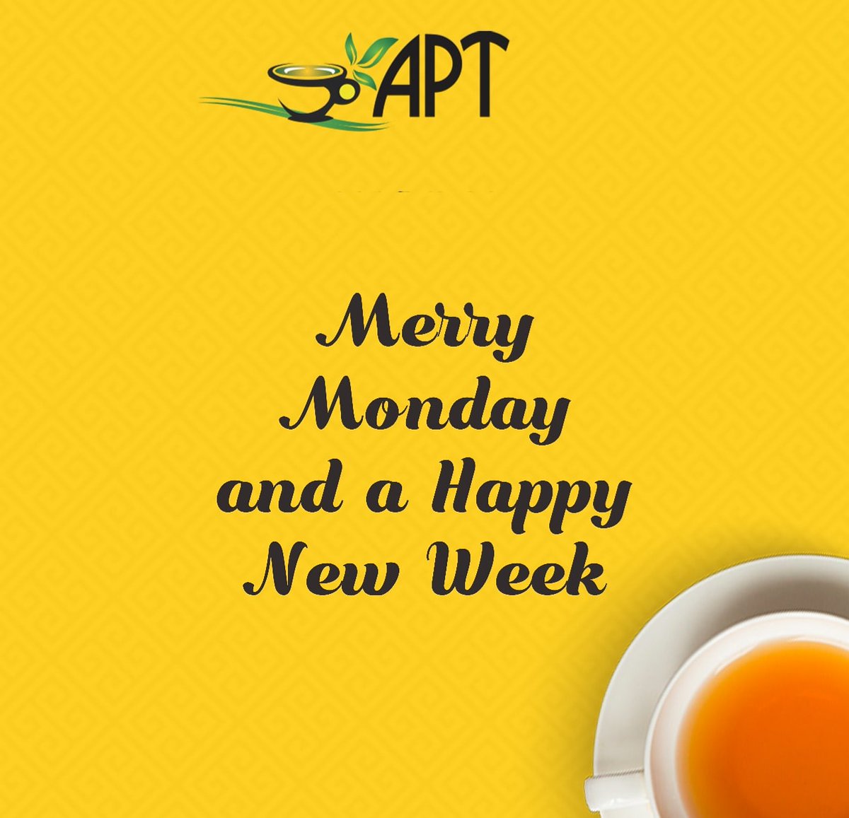 Merry Monday and a happy new week ☕

#AptTeas #Tea #KenyanTea
