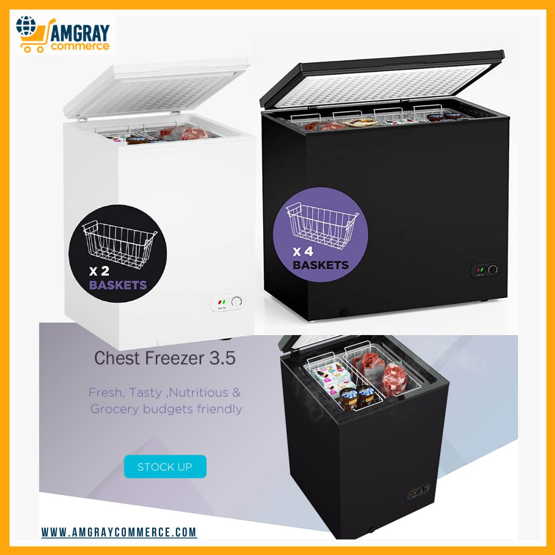 AmgrayCommerce's tweet photo. This ADT Chest Freezer is now available on our website. Kindly visit our website to place your order or send us a DM for more information.
#delivery #onlineshopping #ecommerce https://t.co/skHoqTZKac
