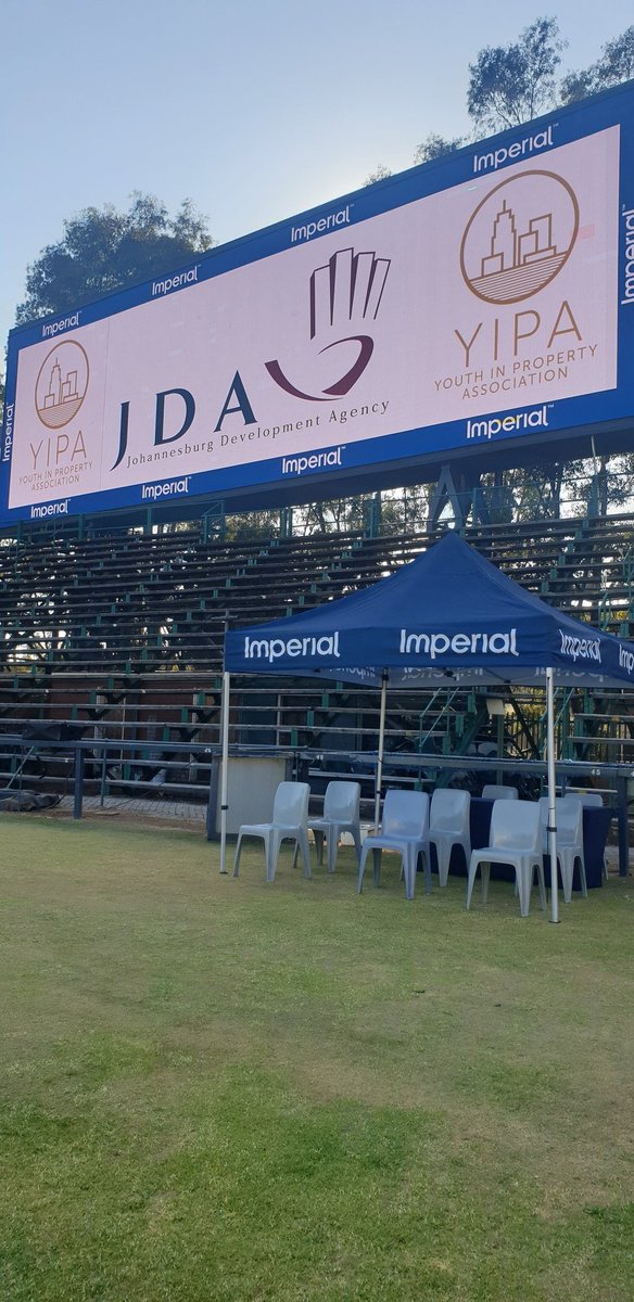 Today we are at the launch of the "I am the future" initiative, a collaboration between <a href="/CoJDevPlanning/">CoJDevPlanning</a>, <a href="/JDA_joburg/">Johannesburg Development Agency</a> and <a href="/yipa_sa/">Youth In Property</a> which aims to get young people to understand their roles as the future of the country and introduce them to the working world. #IamTheFuture