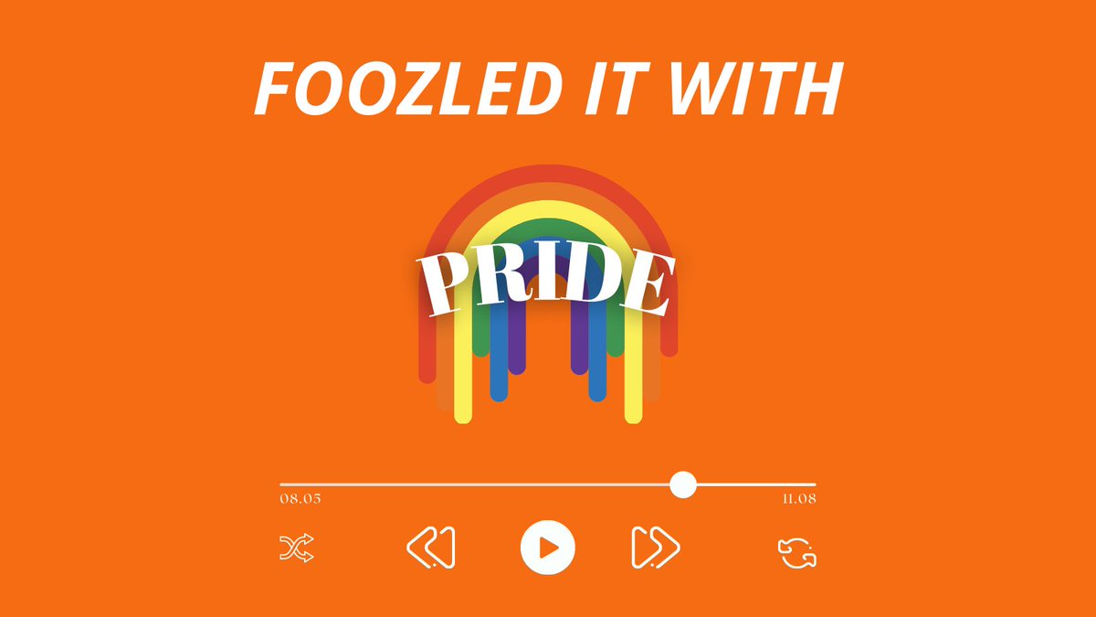 fozzledit's tweet photo. In honour of all the great #LGBTQ+ #comics, actors, DJs, and perfs, we've put together this #bonusepisode for you of the hilarious foozles that we've heard from our proud guests over the last year.
Follow @alvalcomedy , @kylebrownrigg , @alysia_hush , @sarahmyeager 
#PrideMonth https://t.co/MKjbTWrl4F