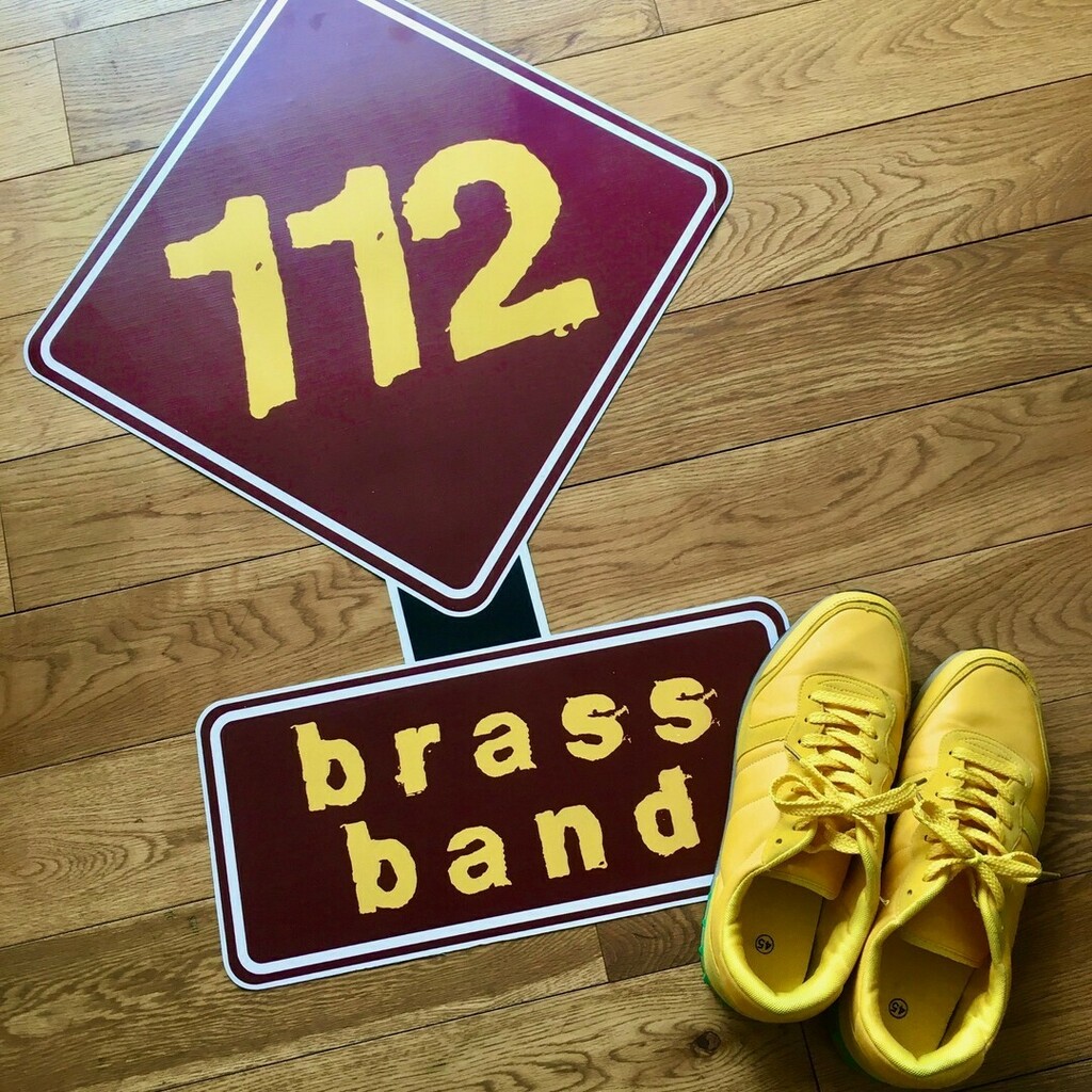 112BrassBand's tweet photo. Setting up for the streets #2... https://t.co/jQR7y82q5I https://t.co/EqeFzCYlCg