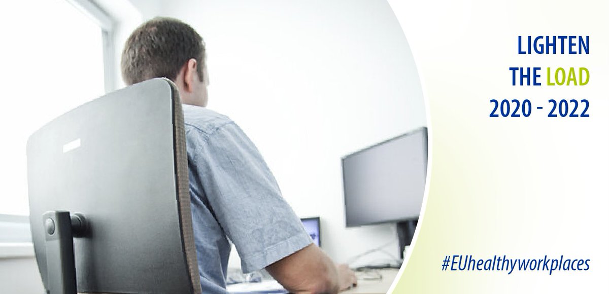 EU_OSHA's tweet image. 18% of EU workers sit for more than 7.5 hours a day. Break the cycle of static sitting and start moving!
✅Take breaks every 2 hours
✅Exercise at work
✅Use dynamic workstations
Our next posture is the best posture!
More ideas in #OSHwiki: bit.ly/EU-OSHA-HWC-St…