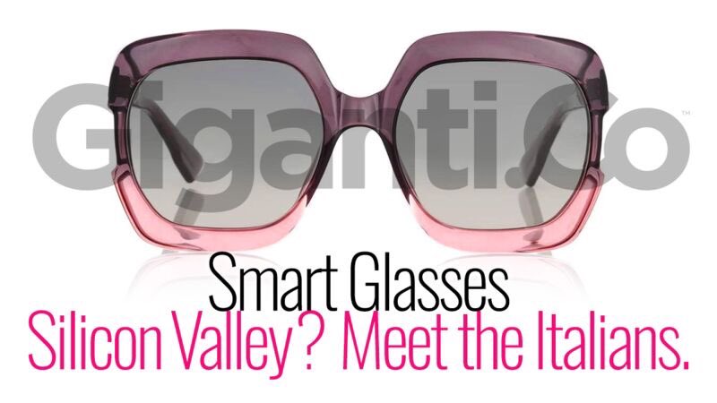 by Chris Grayson - - - Italian Glasses? Smart.