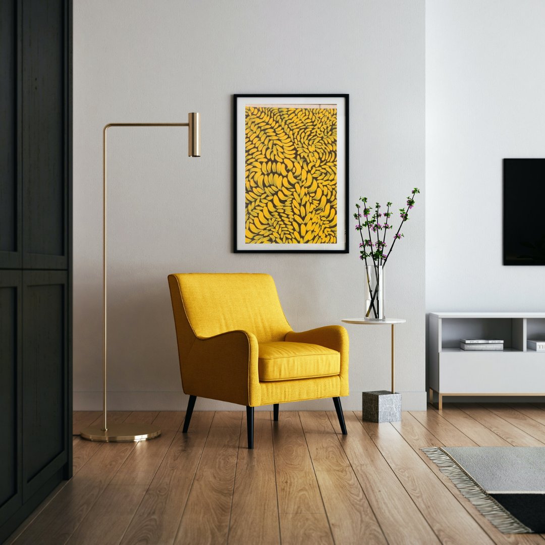 Learn the rules like a pro, so you can break them like an artist. - Pablo Picasso

#ruchikaartstudio #art #painting #beauty #yellow #interiordesigner #acrylicpainting