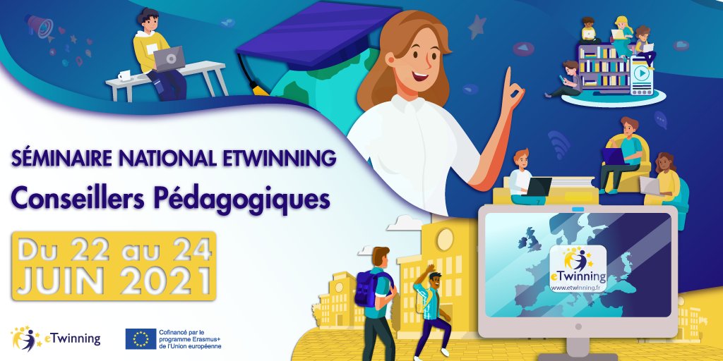 🔔Dès 16h00, le bureau d'assistance #eTwinning rencontrera 40 Conseillers Pédagogiques pour le 1er séminaire en présentiel depuis plus d'un an et demi ! 
🔥🚨Suivez le #eTwinCP pour ne rien manquer de l'ouverture l'#événement ! 

<a href="/reseau_canope/">Réseau Canopé</a> #éducation #EdTech