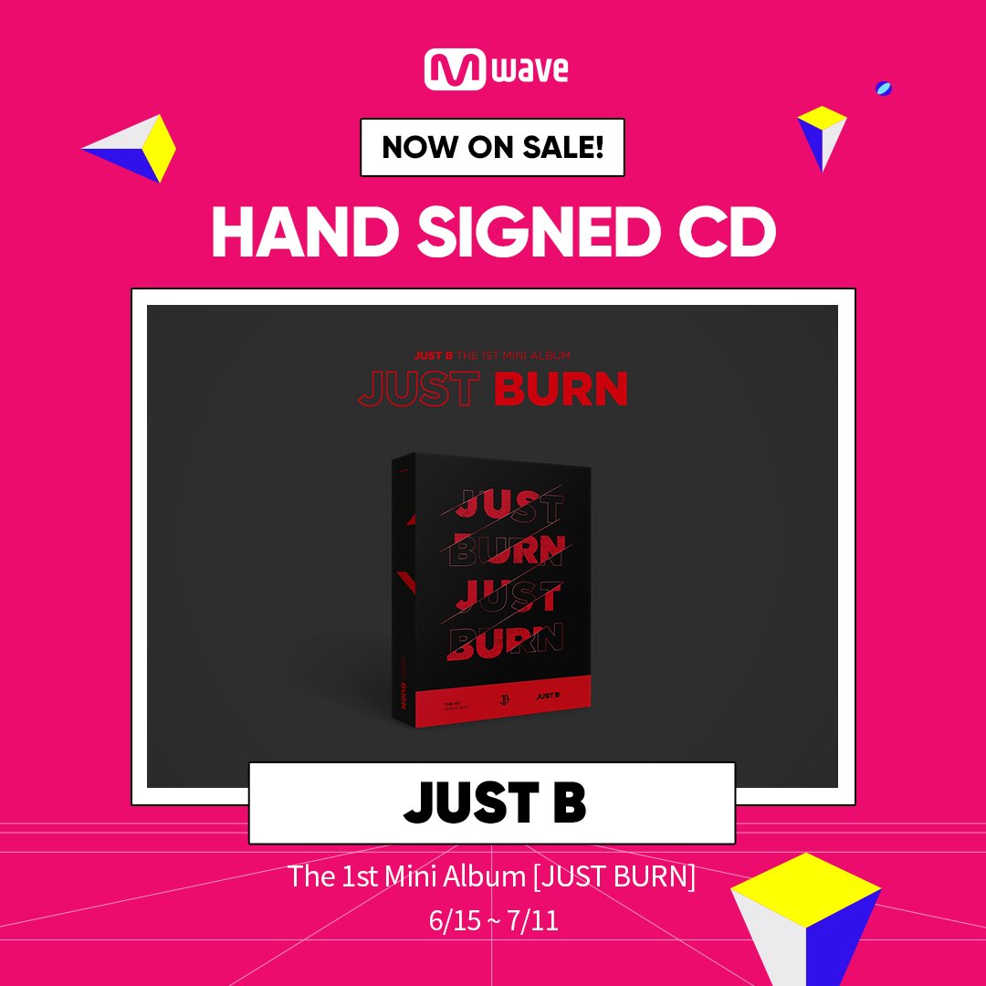 SALE】 JUST B BTS ENHYPEN サイン入り アルバム BURN JUST K-POP/アジア