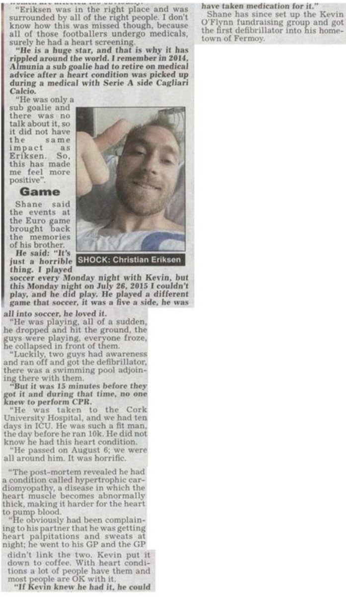 CRYIre's tweet photo. Thank You @FlynnyFermoy for sharing your story with Alison O'Reilly in  @IsFearrAnStar and raising awareness for https://t.co/Knf4vLjVPb while always #RememberingKevin

#OurFantasticFamilies #SCD #Hope #Charity https://t.co/yjss64V4HI