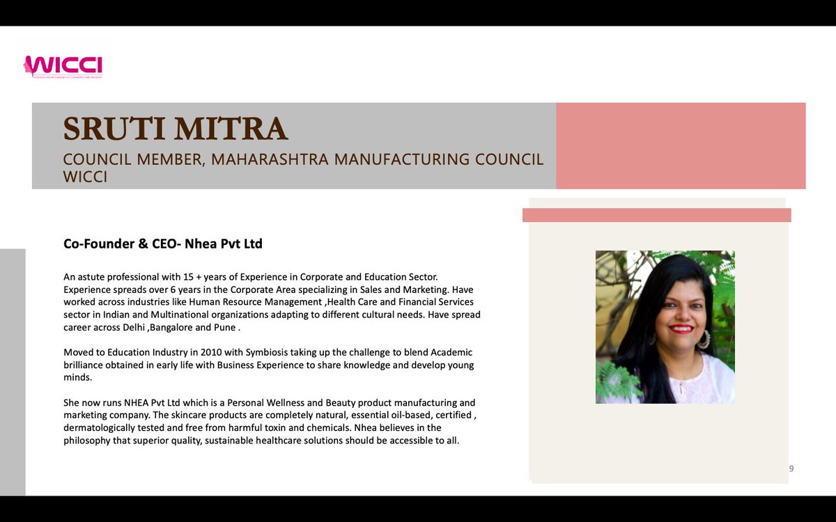 WICCI Maharashtra Manufacturing Council tweet media