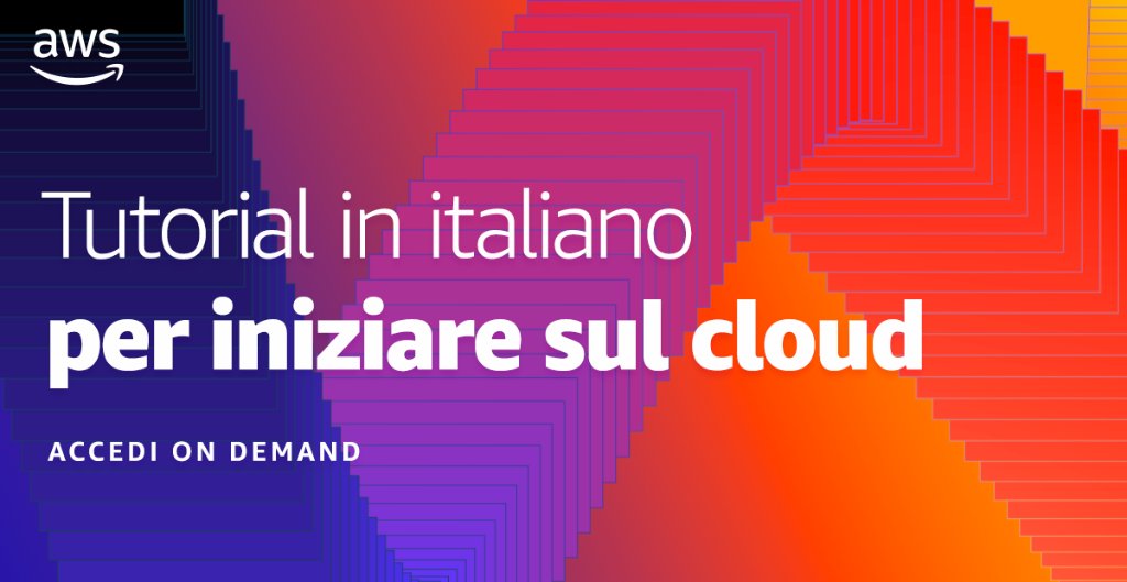 Più di 15 tutorial pratici per imparare passo per passo insieme agli esperti #AWS. Dalla scelta del database al lancio di un e-commerce! Accedi gratuitamente: go.aws/3cWCi45