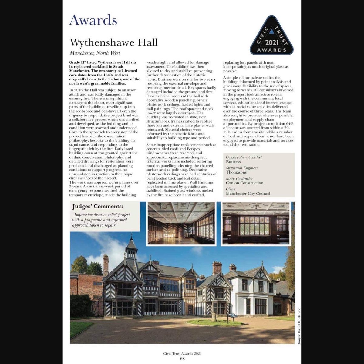 Selwyn Goldsmith Awards tweet media