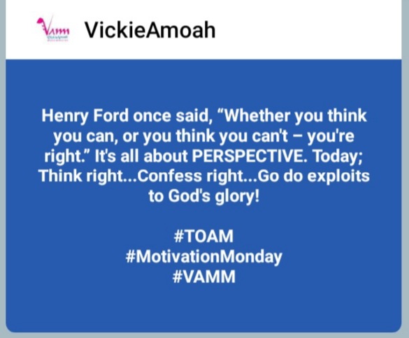 Yes YOU CAN.

#Perspective
#PositiveConfession
#ThoughtsOfAMinstrel
#MotivationMonday 
#VAMM