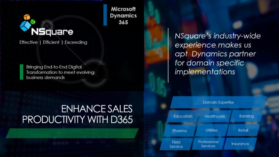 NXperts's tweet image. #nsquarexperts #dynamicscrm #d365 #domains #crm #implementation #solutions  #DigitalTransformation #streamline Connect with us: nsquarexperts.com