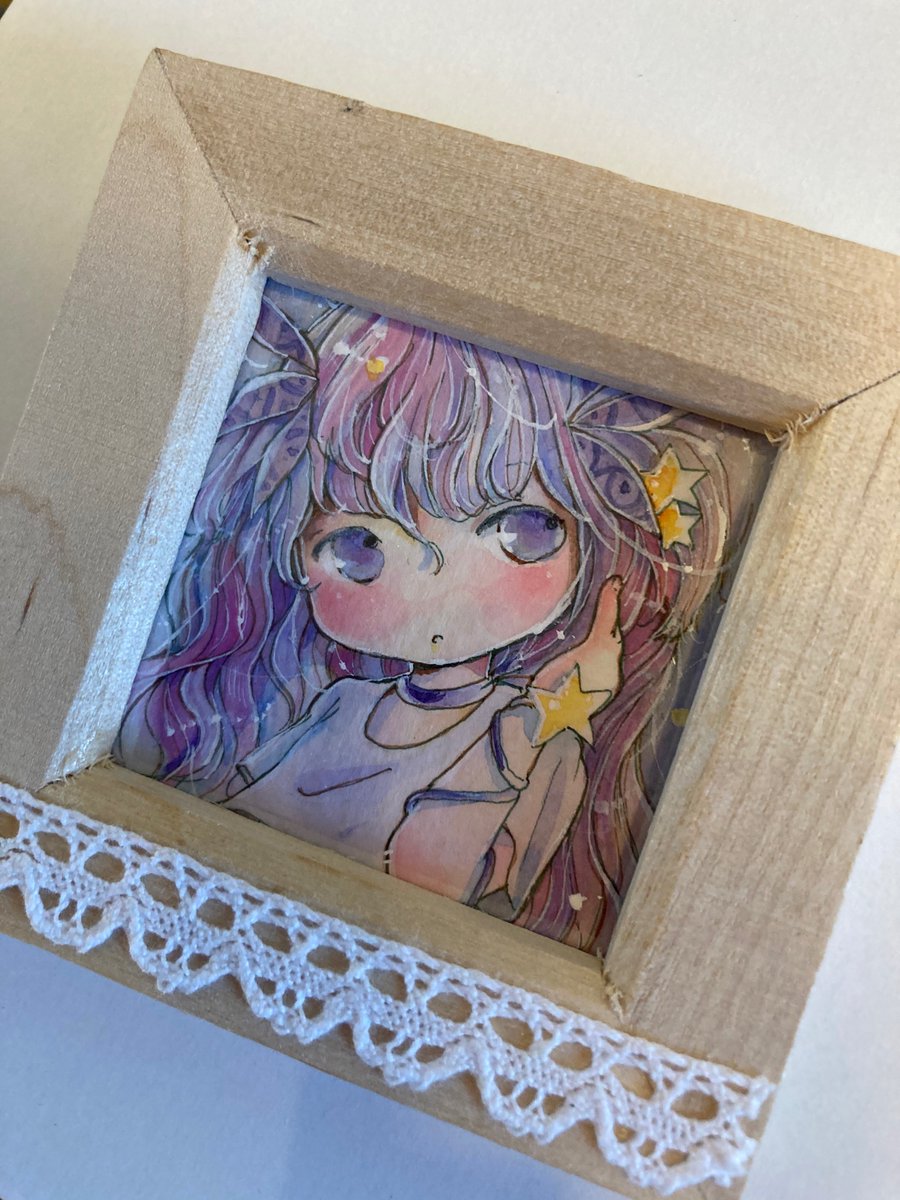 17 好きな図形 円形 月 星形 あと雫とか葉っぱの形も好き チコリ 通販 月展 大変ありがとうございました のイラスト