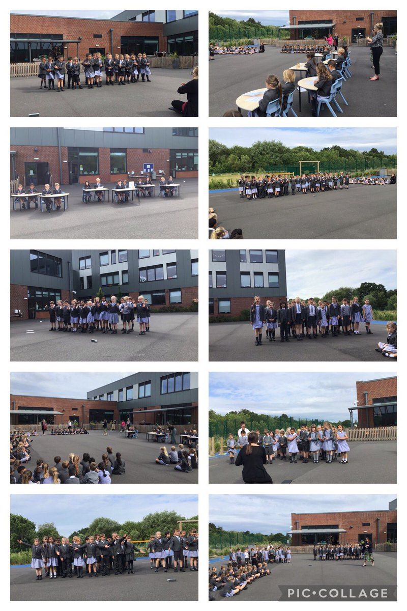 CheadleHulmePri's tweet photo. We have had a wonderful morning celebrating #MakeMusicDay with our first Competition of the Choirs. Each year group performed a song and was scored by our Pupil Parliament judges on their singing and performance. A huge well done to everyone! @MakeMusicDayUK #CHPSMusic https://t.co/gN3rYnz5L6