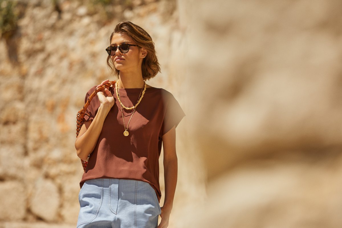 Summer looks available in stores and at falconeri.com

#falconeri #silk #summeroutfit