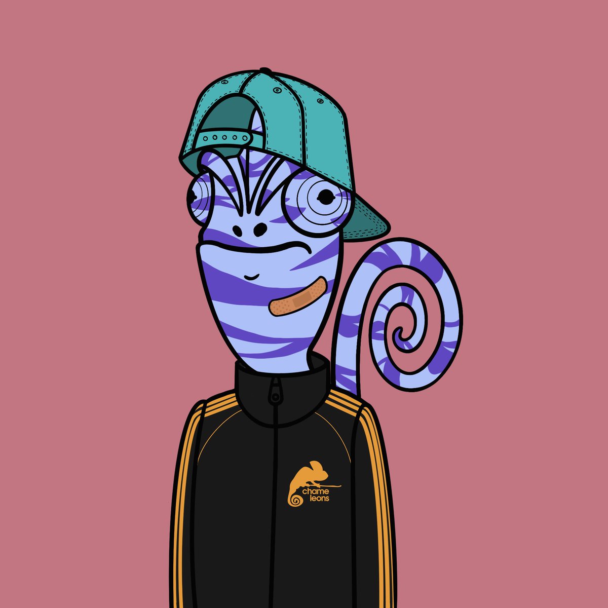 ChameleonsNFT's tweet photo. Guys, we got all your opinions about some brands we used in our collections. Of course they were used ONLY to make our guys more authentic. But never the less. We understand you and we removed all the brands from the collection. Now there are new clothes with Chameleons brands.🦎 https://t.co/dGvQMIlKOx