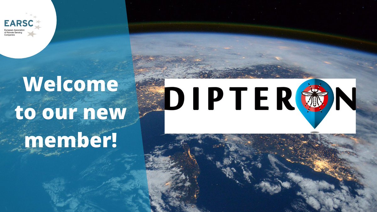 earsc's tweet photo. 📢Welcome to our new member @Dipteron11! Dipteron is a start-up, which has developed an application for detecting the risk areas of the Aedes #mosquito based on artificial intelligence that combines #satellitedata and #grounddata.
Learn more about them➡️https://t.co/tztF7wYkiQ https://t.co/lBoAxxl7X9