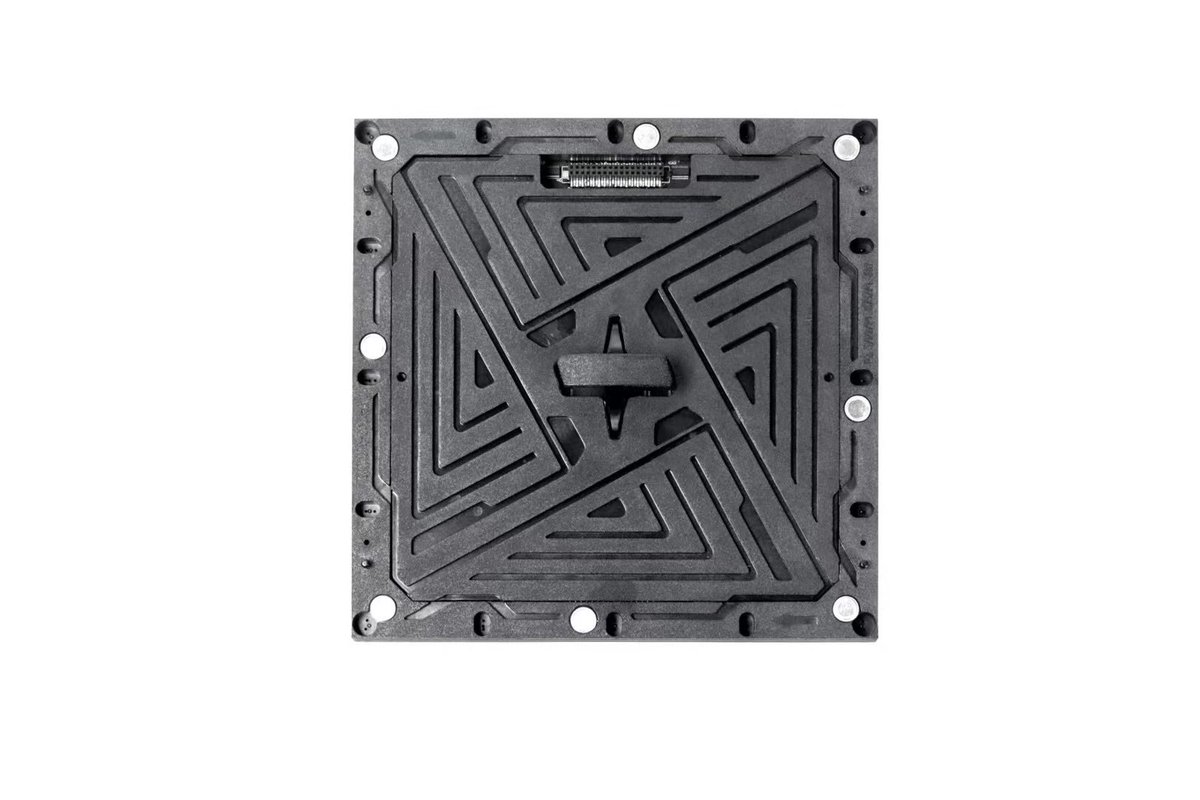 Indoor P1.667 /P1.876 / P2/ P2.5 at 480*480mm cabinet
1.Indoor fixed &amp; rental installation available
2.Private mould T shaped fast connector AC cables
3.Dual signal connectors for backup
4.Module front and back service
