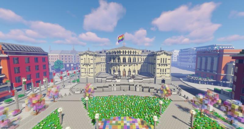 Vi gleder oss masse til å gå i Pride-parade i #Minecraft 26. juni! <a href="/Skogliv_no/">Skogliv</a> har pyntet Oslo i regnbuens farger og vi håper du vil være med oss på feiringen. Du kan delta med både mobil, PC og nettbrett. Les mer: oslopride.no/event/minecraf…

#Pride #OsloPride2021