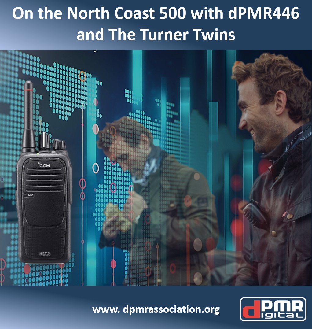 dPMRAssociation's tweet photo. Discover the benefits of 32-digital channels and a long battery life of the #Icom #LicenseFree #dPMR446 #HandPortable put to use by Ross and Hugo @theturnertwins during their #NorthCoast500 adventure. https://t.co/2QBqqBt9u3 https://t.co/6NdlfPsInp