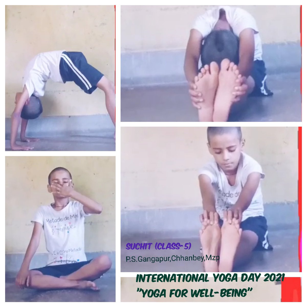 “Yoga is the journey of the self, through the self, to the self.” ― The Bhagavad Gita

#YogaForWellBeing
#international_day_of_yoga 🧘‍♂️🧘‍♀️

#21june2021  My students 👇👇
@shikshansamvad