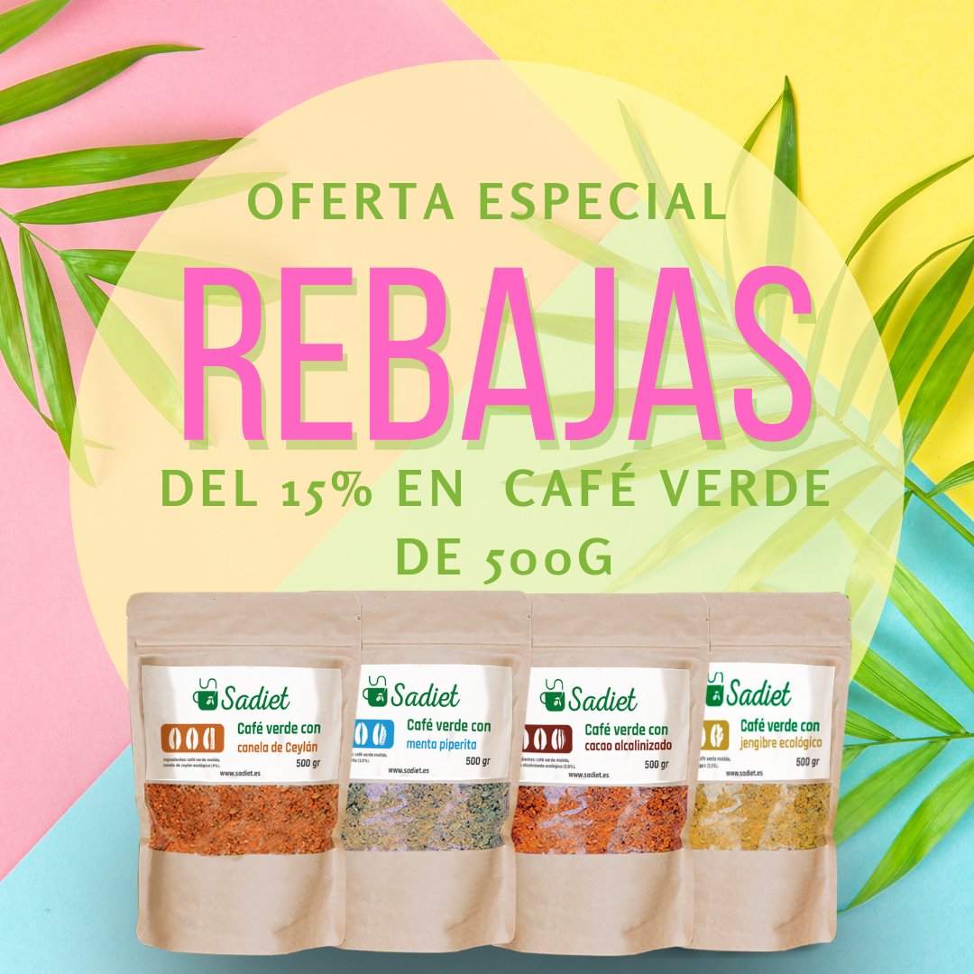 CafeVerde_ES's tweet photo. ❗𝗦𝗲𝗴𝘂𝗶𝗺𝗼𝘀 𝗰𝗼𝗻 𝗻𝘂𝗲𝘀𝘁𝗿𝗼𝘀 𝗗𝗘𝗦𝗖𝗨𝗘𝗡𝗧𝗢𝗦 𝗺á𝘀 𝗿𝗲𝗳𝗿𝗲𝘀𝗰𝗮𝗻𝘁𝗲𝘀💦☀️❗
Ahora los amantes de el formato GRANDE estáis de suerte. ¡A seguir cuidando el body este verano!
.
.
#OfertaEspecial #CafeVerde 
#Rebajas #RebajasDeVerano https://t.co/00hbZvMd7p