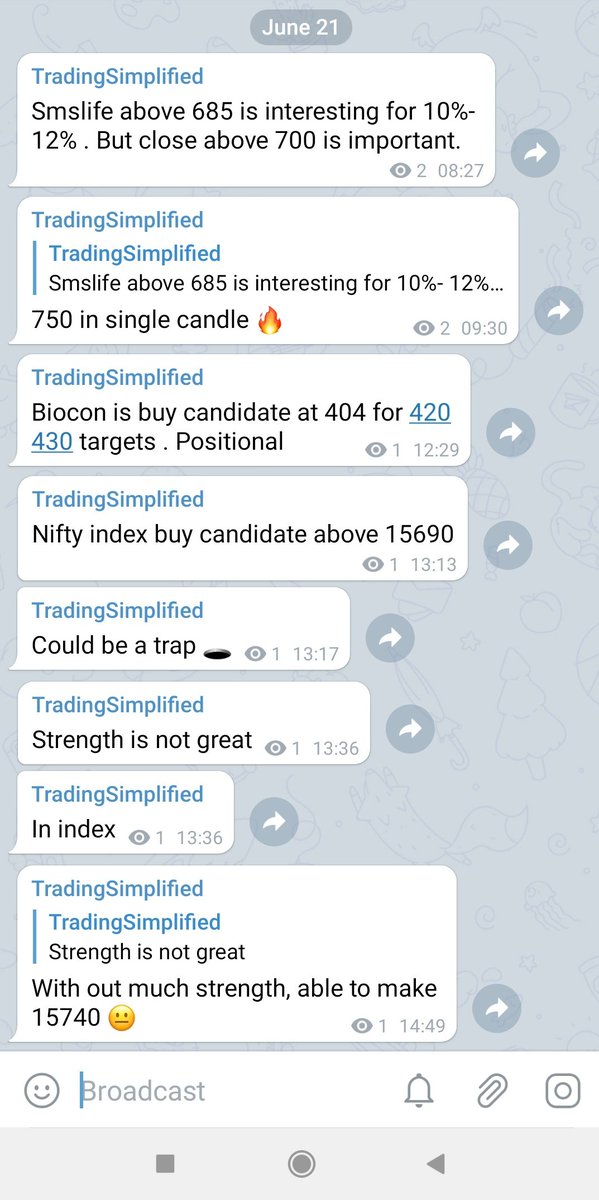 TradingSimplifd's tweet image. #StockMarket #Nifty #nifty50 

#SMSLIFE is on 20% circuit :)