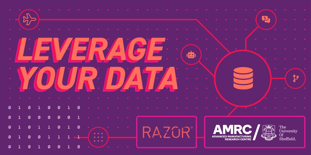 All the treats for you! 

1hr of learning about how #data can work for you in #manufacturing (glorious)👇🏾

We've teamed up with the epic bods at <a href="/TheAMRC/">Advanced Manufacturing Research Centre</a> to give you all the insider info &amp; you can also get yourselves a (free) data consultation (wow). 

👉🏾 razor.co.uk/leveraging-you…