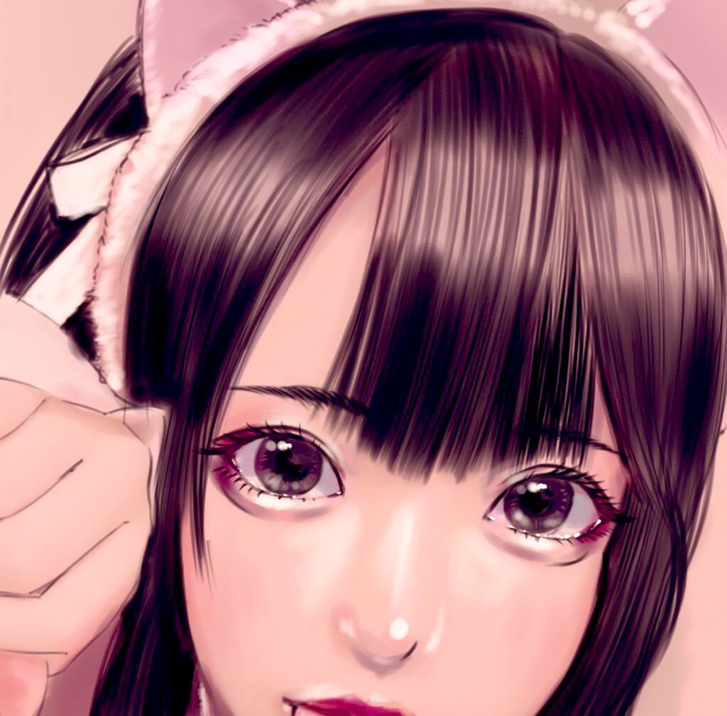「#独学でここまで成長したからこれからも頑張る
二年前◀️▶️現在
#似顔絵
神絵」|まころん🐳のイラスト